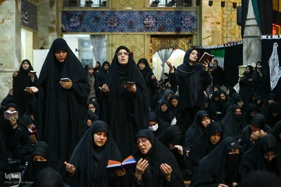 مراسم احیای شب نوزدهم ماه رمضان در مسجد جامع واوان