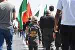 مراسم پیاده‌روی جاماندگان اربعین در شهر یولاگلدی آذربایجان غربی‎