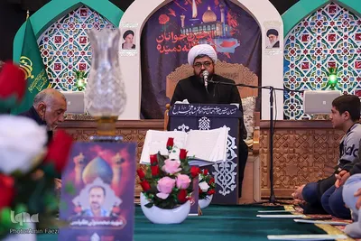 قرائت ختبه فدکیه و عزاداری در حرم شاهچراغ (ع)‎‎