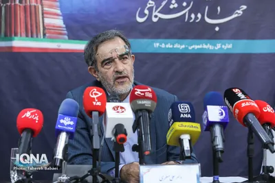 نشست خبری علی منتظری، رئیس جهاددانشگاهی
