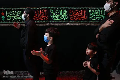 مراسم عزاداری شب چهارم محرم در هیئت میثاق با شهدا در دانشگاه افسری امام علی(ع) تهران
