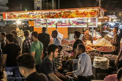 بازار شادگان در آستانه عید فطر