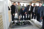 غبارروبی گلزار شهدای شهرستان پلدختر با حضور استاندار لرستان