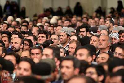 دیدار معلمان و فرهنگیان با رهبر انقلاب