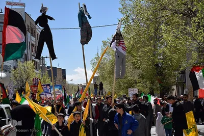 راهپیمایی روز جهانی قدس در چهارمحال و بختیاری