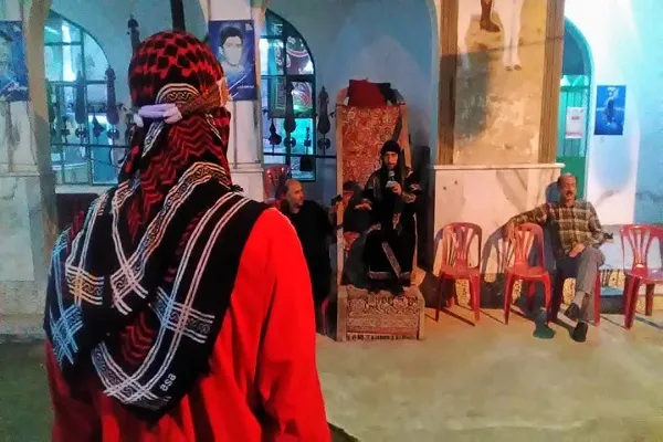 پنجمین روز سوگواره تعزیه «غریب» نور
