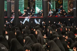 عزاداری چهارمین روزمحرم در تکیه سادات اخوی