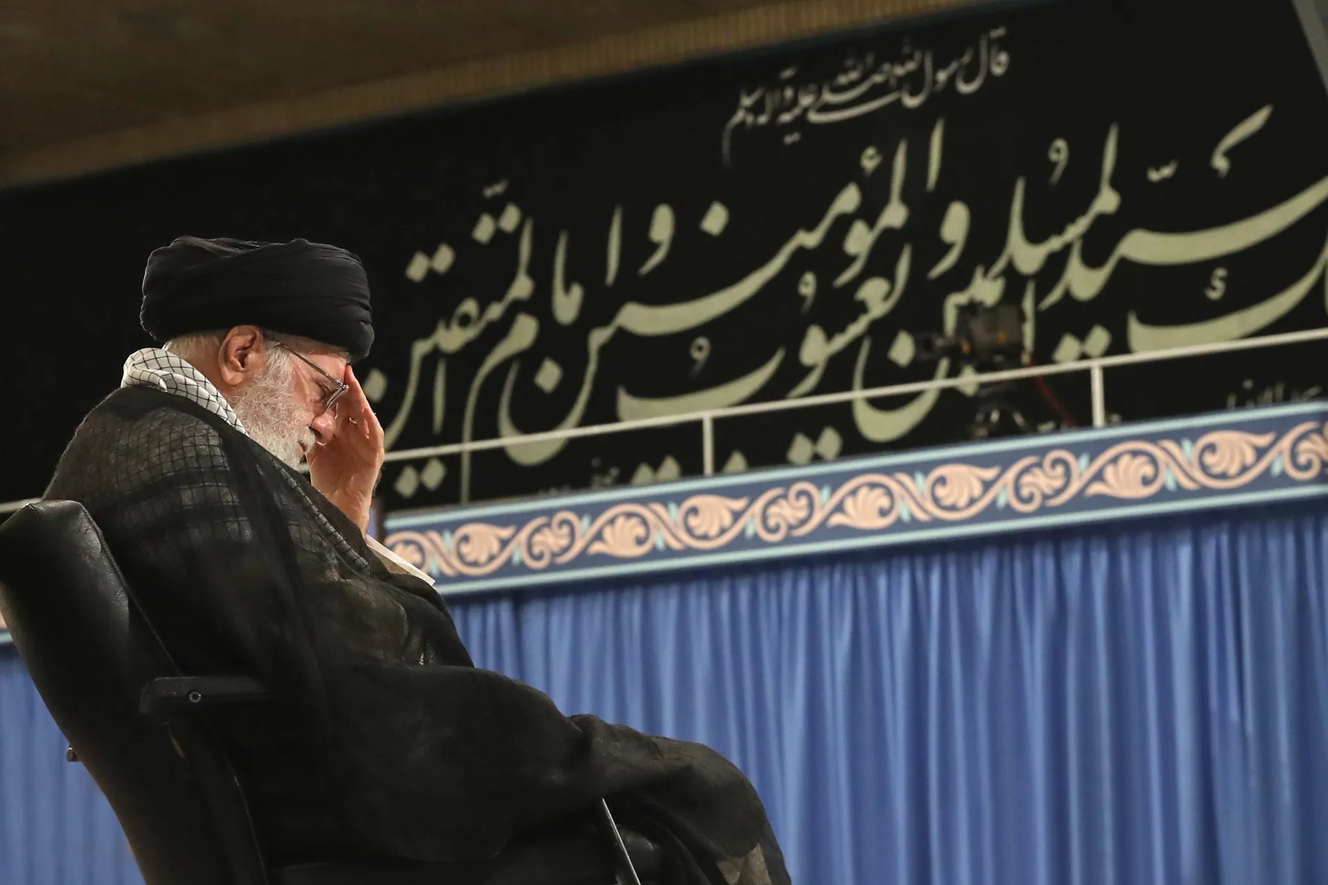 مراسم سوگواری شهادت امام علی(ع) در حضور رهبر معظم انقلاب برگزار شد
