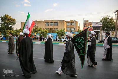 مراسم عزاداری سومین روز شهادت اباعبدالله الحسین(ع) در شیراز