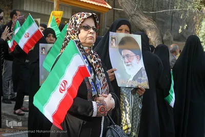 راهپیمایی مردم اهواز در حمایت از اقتدار و امنیت کشور 