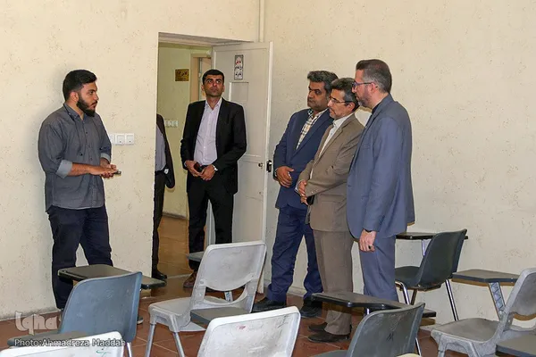 بازدید بازدید معاون آموزشی و کارآفرینی جهاددانشگاهی از ساختمان معاونت آموزش و آموزش فضای مجازی استان فارس