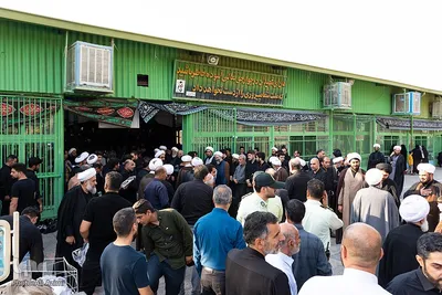 مراسم اولین سالگرد درگذشت آیت‌الله ناصری