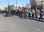 مراسم عزاداری خیابانی شهادت حضرت زهرا(س) در اهر