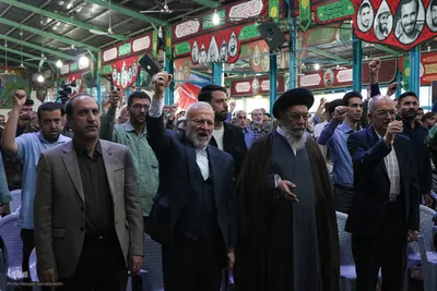 آیین بزرگداشت شهید علی لاریجانی در اصفهان