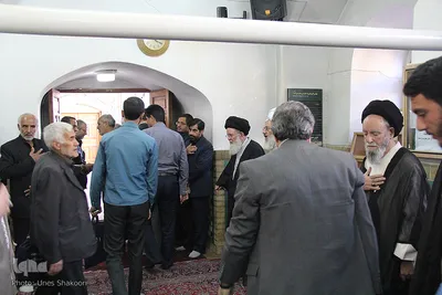 مراسم ختم آیت الله یکتایی(ره) در زنجان