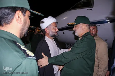 ورود فرمانده کل سپاه پاسداران انقلاب اسلامی به شیراز