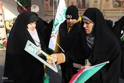 راهپیمایی 22 بهمن تبریز