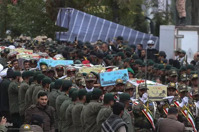 مراسم استقبال از ۱۲ شهید گمنام دوران دفاع مقدس در شیراز