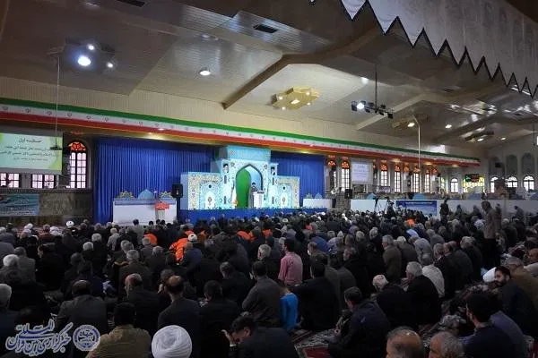 نماز جمعه ساری به امامت حجت الاسلام سید حسین حسینی کارنامی، امام جمعه موقت ساری