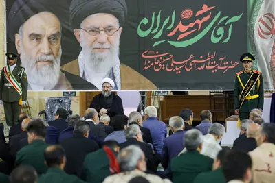 مراسم بزرگداشت امام شهید امت در مصلای تبریز