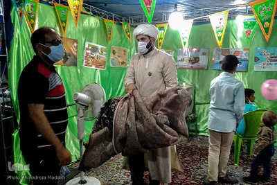 برپایی موکب ولایت به مناسبت عید غدیر در شیراز