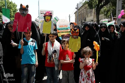 راهپیمایی روز جهانی قدس در همدان