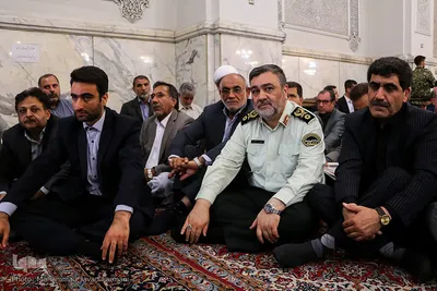 مراسم بزرگداشت شهدای حمله تروریستی تهران