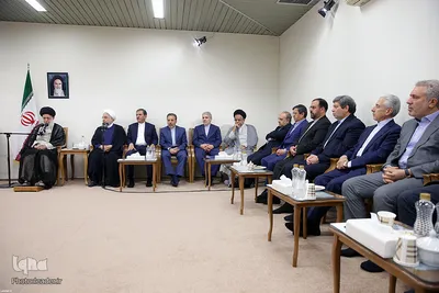 دیدار رئیس‌جمهور و اعضای هیأت دولت