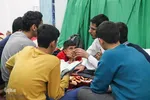 اعتکاف دانش آموزی در مسجد جامع یزد‎