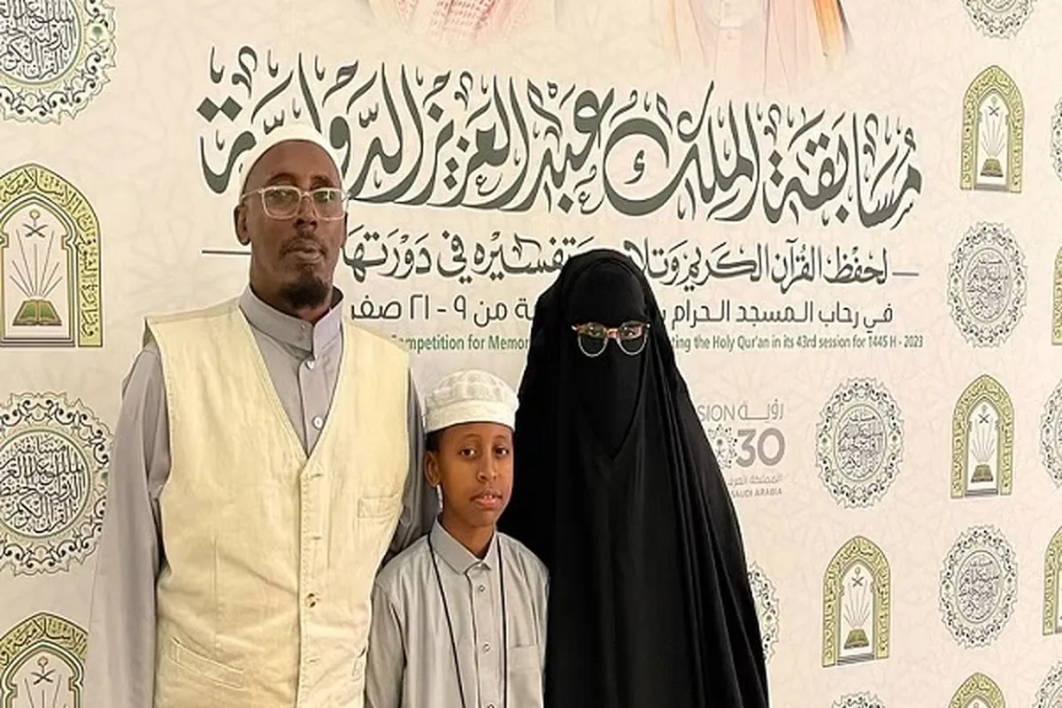 Wasu iyalan gida guda  daga Somalia sun halarci gasar kur'ani mai tsarki ta Saudiyya