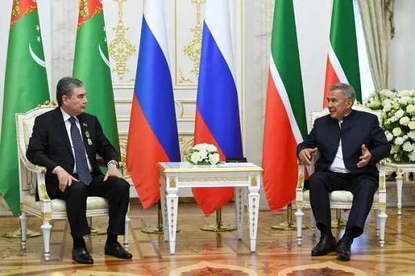 Минниханов встретился с Гурбангулы Бердымухамедовым