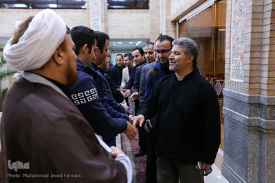 مراسم ترحیم ابوالزوجه قاری ممتاز علی اکبر ملکشاهی