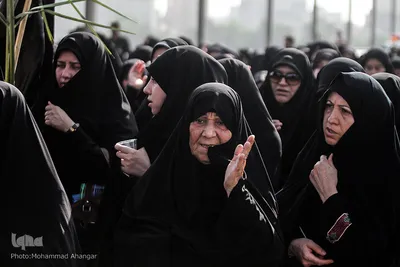 تشییع پیکر‌های ۹ شهید گمنام/ اهواز
