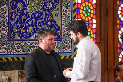 مراسم اربعین شهدای خدمت در یزد‎