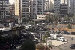 Heavy Gunfire Breaks Out at Beirut Protests