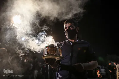 رونمایی از دیوارنگاره محرمی ۱۴۰۰ میدان ولیعصر(عج)