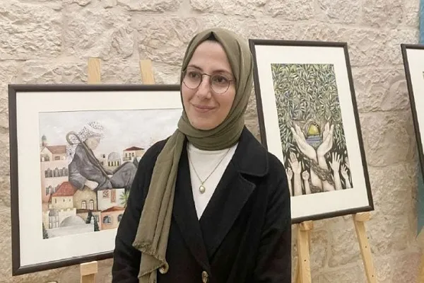 نقاشی متفاوت از قدس توسط هنرمند ترک