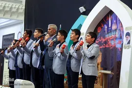 پنجاه و هفتمین محفل قرآنی رضوی به یاد شهدای حرم شاهچراغ(ع)‎‎