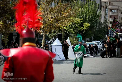 مراسم تعزیه خوانی روز عاشورا در تهران