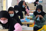 کارگاه خیریه تولید ماسک_ بیرجند