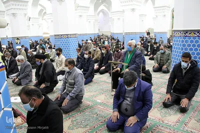 اقامه نماز جمعه شهر یزد بعد از چندین هفته تعطیلی
