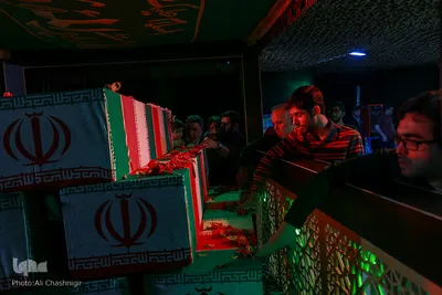 مراسم تحویل سال در معراج شهدای تهران