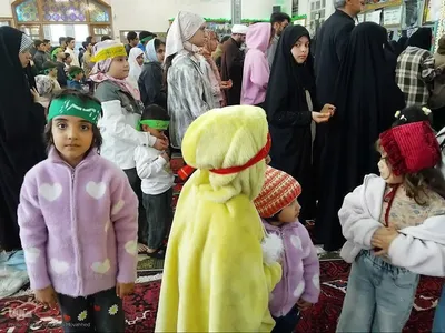 عزاداری و اجتماع حماسی نوجوانان و جوانان امام رضایی در اهر