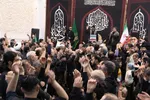 مراسم سوگواری شب شهادت رهبر معظم انقلاب در حرم شاهچراغ(ع)