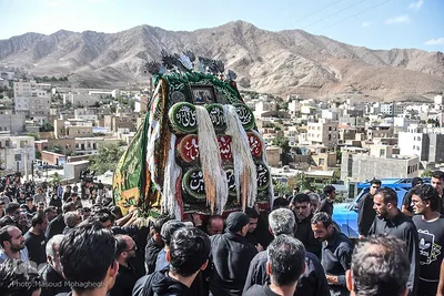 آیین 500 ساله نخل‌گردانی در مهدیشهر‎