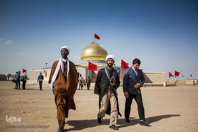 کاروان راهیان نور دانشجویان خارجی در مناطق عملیاتی خوزستان