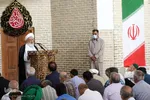 اقامه نماز عید قربان در مسجد ملا اسماعیل یزد