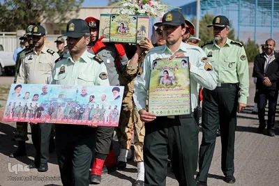 تشییع پیکر شهید دفاع مقدس پس از 33 سال غربت در تبریز