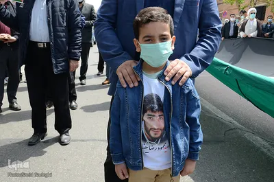 مراسم نمادین روز جهانی قدس در تبریز