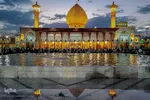 حال و هوای شب بزرگداشت حضرت احمدبن موسی در حرم مطهر‎‎